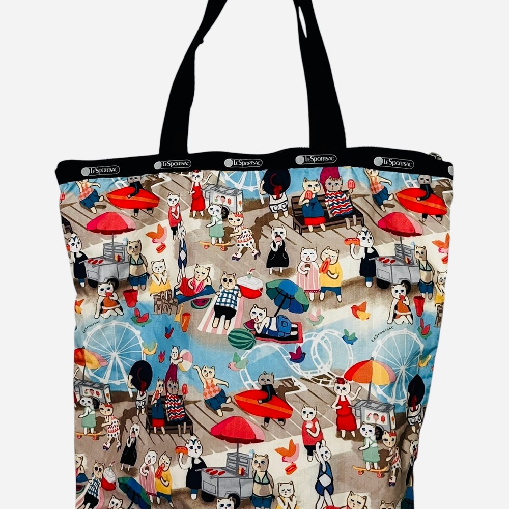 Lesportsac Womens Medium Cat Lovers Tote Bag - Picture 5 of 12
